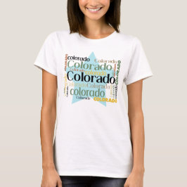 Camiseta Blue Star Colorado Word Group