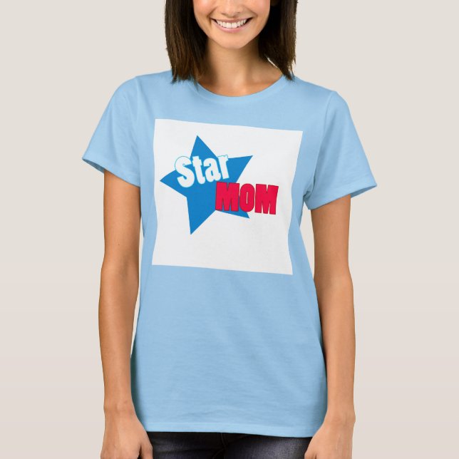 Camiseta Blue Star MOM - Tshirt (Frente)