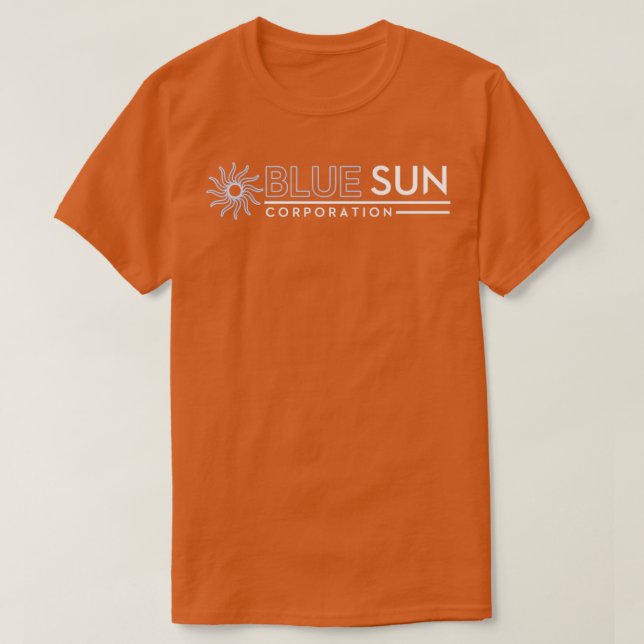 Camiseta Blue Sun Corporation do Firefly e Serenity (Frente do Design)