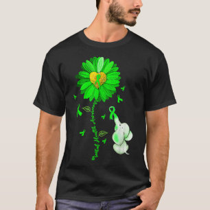 Camiseta Blue Sunflower Elepher Spread Mental Health Aware