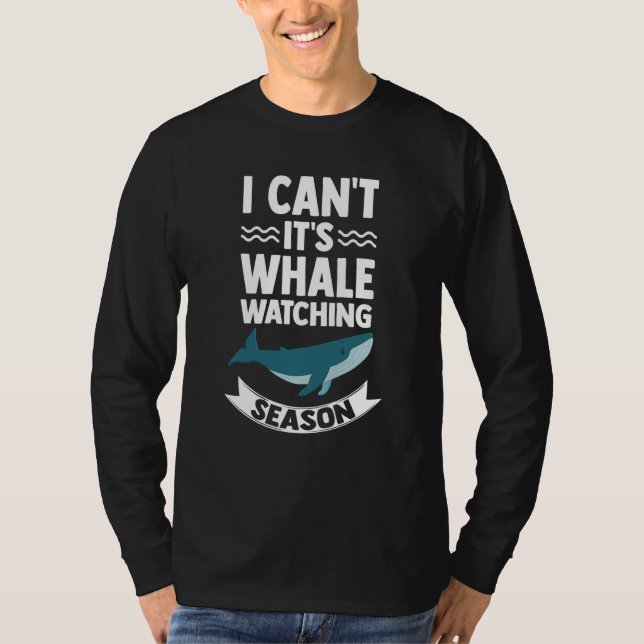 Camiseta Blue Whale Ocean Marine Mammal & Whale Watching (Frente)