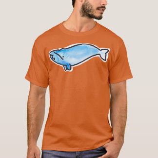 Camiseta blue whale sticker