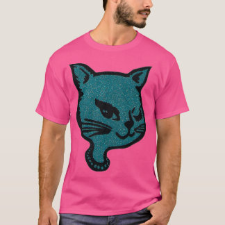 Camiseta Blue Winking Cat