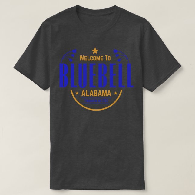 Camiseta Bluebell Alabama (Frente do Design)
