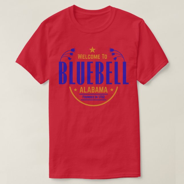 Camiseta Bluebell Alabama (Frente do Design)