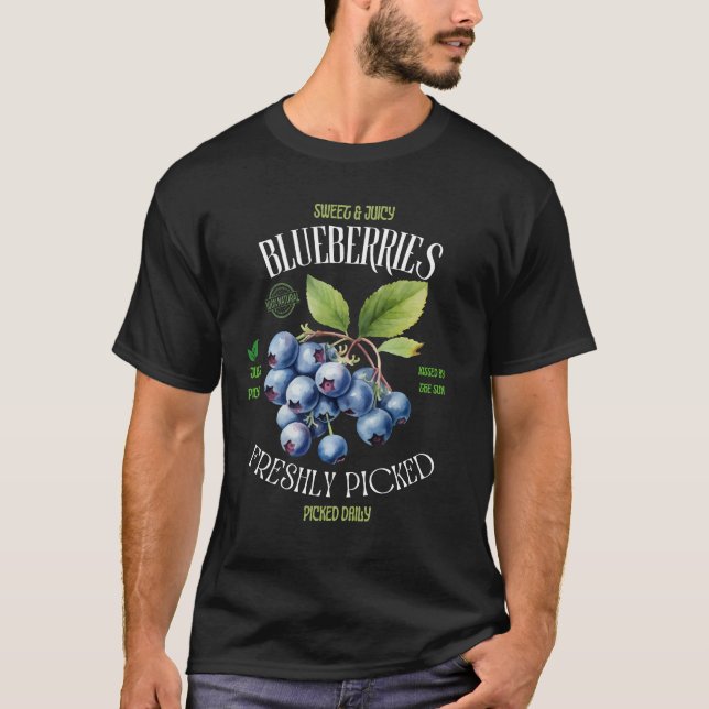 Camiseta Blueberries (Frente)