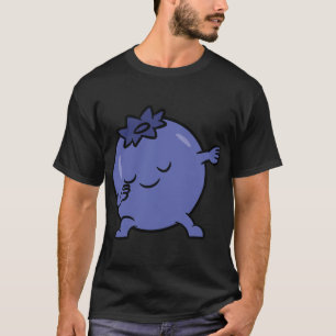 Camiseta Blueberry Dabbing Blueberry Fruta Love Blueberry