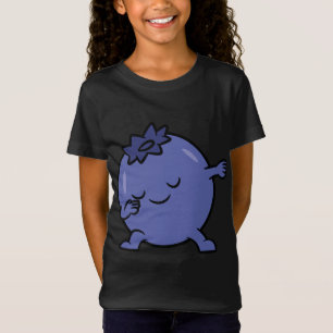 Camiseta Blueberry Dabbing Blueberry Fruta Love Blueberry