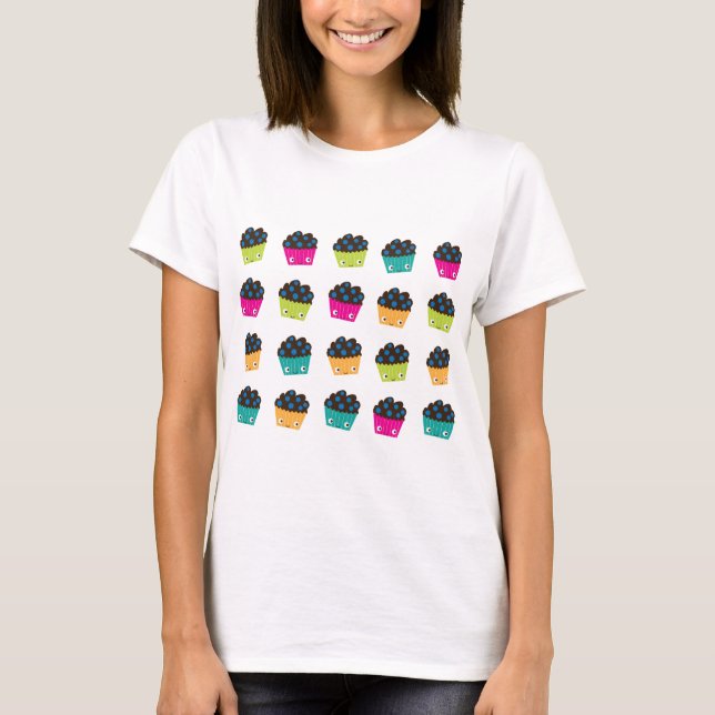 Camiseta Blueberry Muffins (Frente)