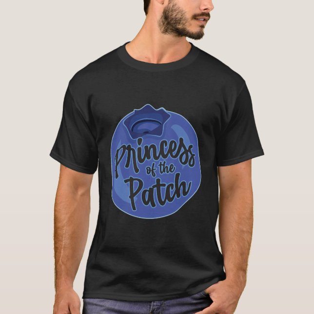 Camiseta Blueberry Picking Princess Of The Patch Cute (Frente)