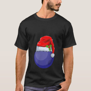 Camiseta Blueberry Vestindo Santa Hat Xmas Blueberry Lover