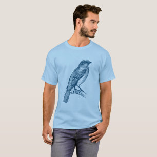 Camiseta Bluebird - Azul Oceano