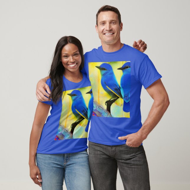 Camiseta Bluebird of Happy T-Shirt (Unissex)