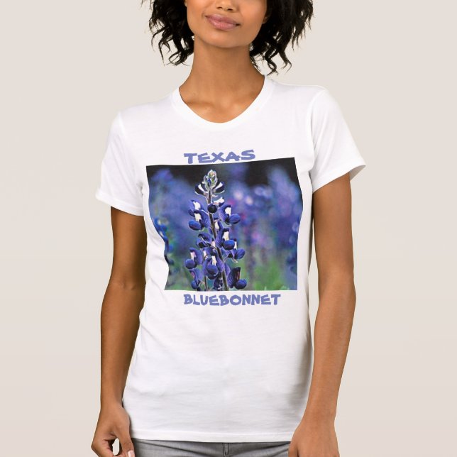 Camiseta Bluebonnet de Texas (Frente)