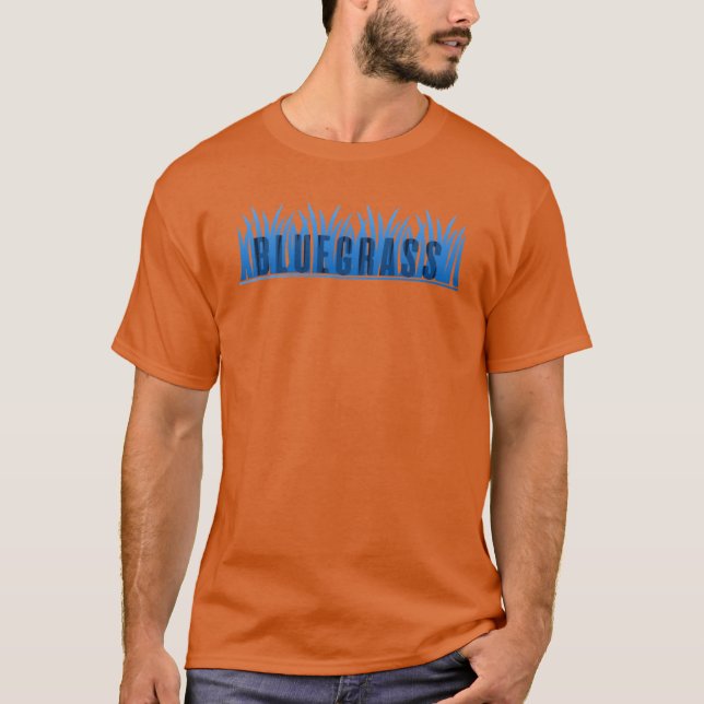 Camiseta Bluegrass Music Genre Blue Grass Oversize (Frente)
