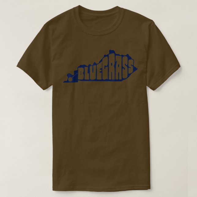 Camiseta Bluegrass State & Commonwealth of Kentucky Shape M (Frente do Design)