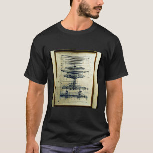 Camiseta Blueprint of Time Machine