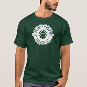 Camiseta Bluerock Wildland Provincial Park Sun Trees