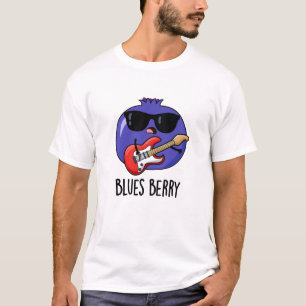 Camiseta Blues Berry Funny Fruta Pun