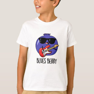 Camiseta Blues Berry Funny Fruta Pun