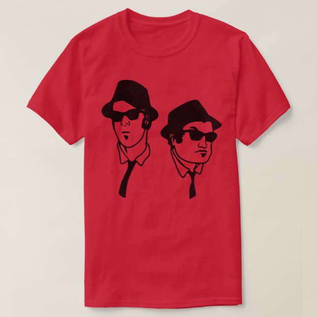 Camiseta Blues Brothers (Frente do Design)