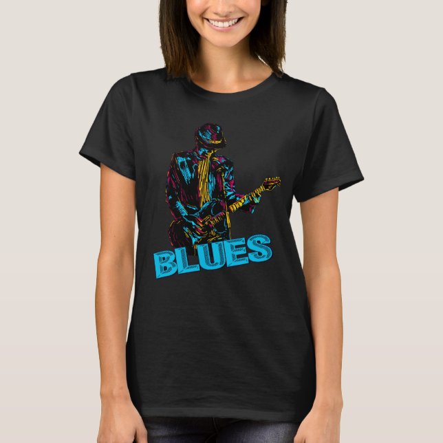 Camiseta Blues Lover (Frente)