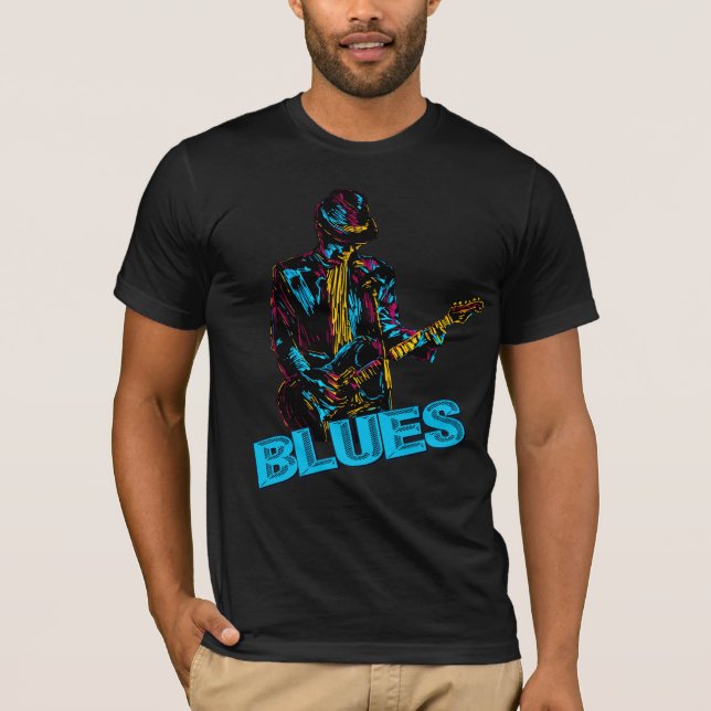 Camiseta Blues Lover (Frente)