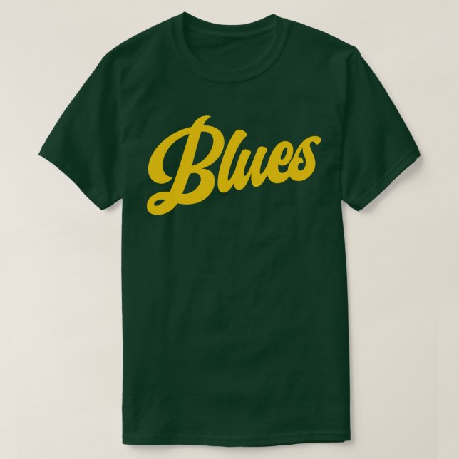 Camiseta Blues Retro Rua Louis Blues (Frente do Design)