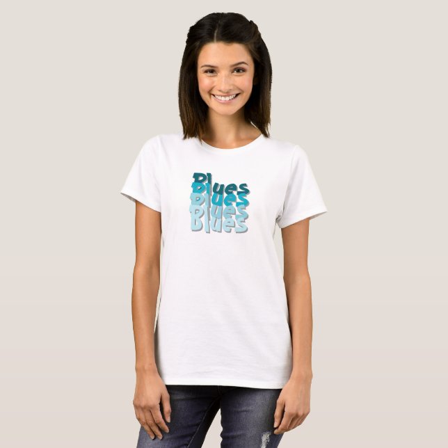 Camiseta Blues T-Shirt (Frente Completa)