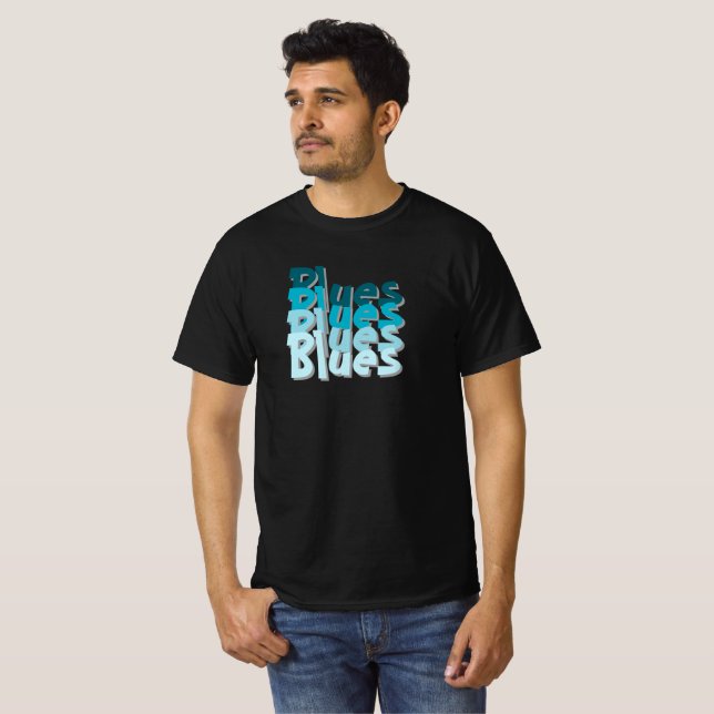 Camiseta Blues T-Shirt (Frente Completa)