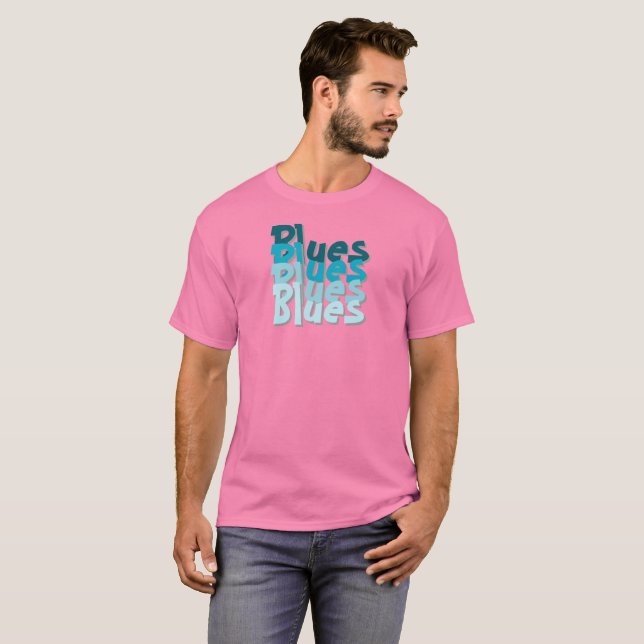 Camiseta Blues T-Shirt (Frente Completa)