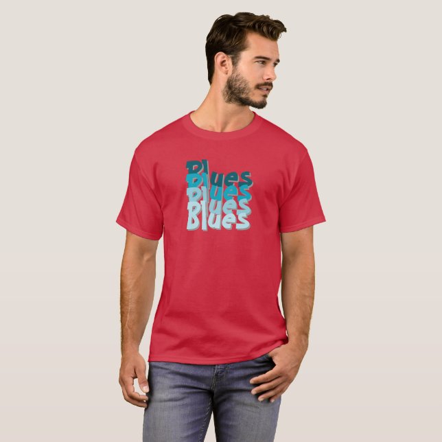Camiseta Blues T-Shirt (Frente Completa)