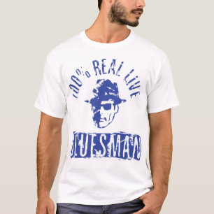Camiseta Bluesman vivo real T afligido