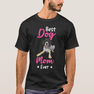 Camiseta Bluetick Coonhound Best Dog Mãe Nunca