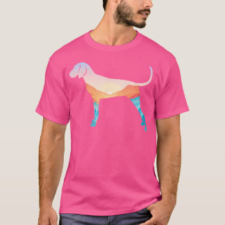 Camiseta Bluetick Coonhound Nature Saindo Cachorro Nascido