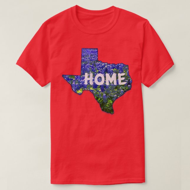Camiseta Bluetooth Teas State Flower HOME Teas (Frente do Design)