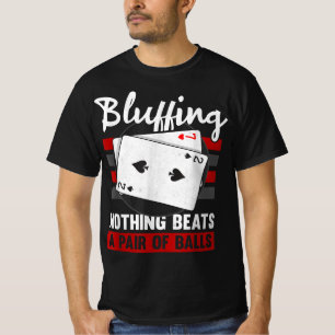 Camiseta Bluffeming Nada Bate Um Par De Bolas
