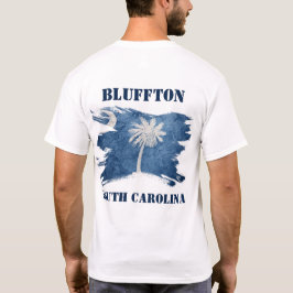 Camiseta Bluffton Carolina do Sul Lowcountry Gênero Neutro