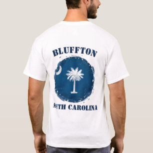 Camiseta Bluffton Carolina do Sul Lowcountry Gênero Neutro