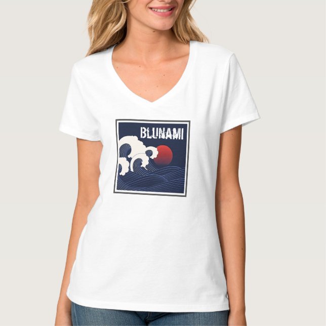 Camiseta Blunami! Eleição Democrata de 2020 (Frente)
