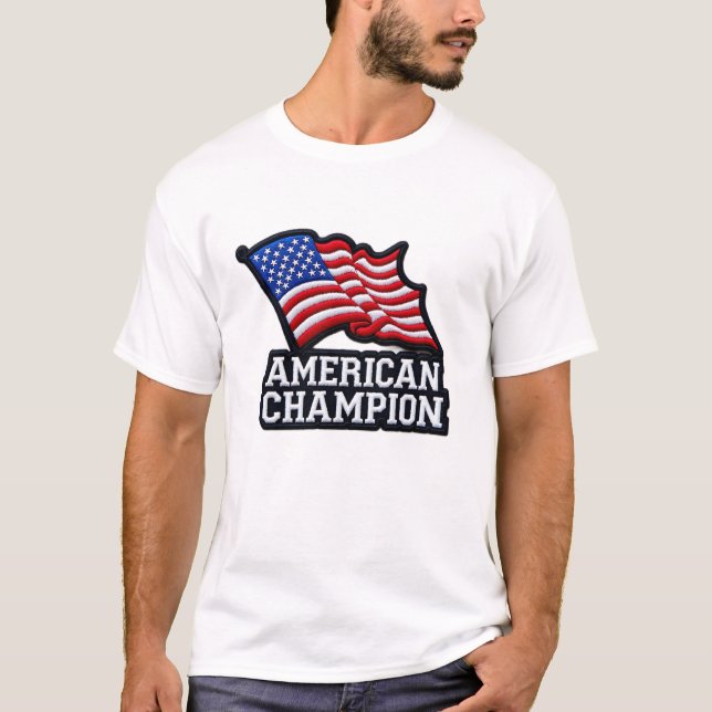 Camiseta Blusa American Champion.  (Frente)