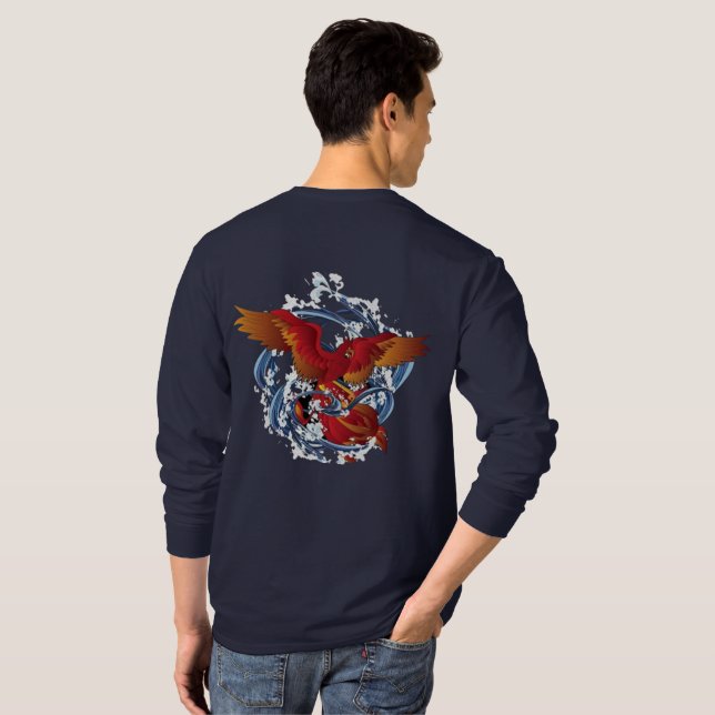Camiseta Blusão com Estampa na Moda (Parte Traseira Completa)
