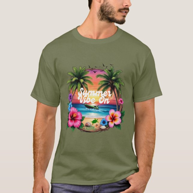 Camiseta Blusão Estilo Verão (Frente)