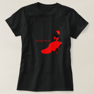 Camiseta Blusas femininas orgulho feminino