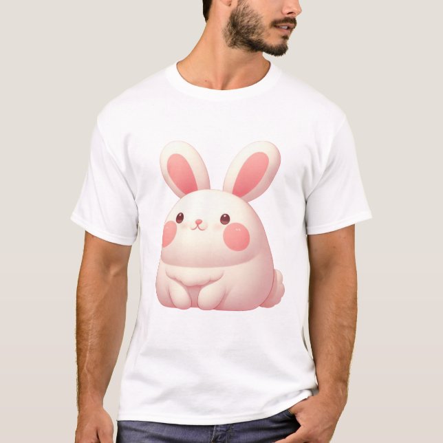 Camiseta Blush Bunny Delight (Frente)