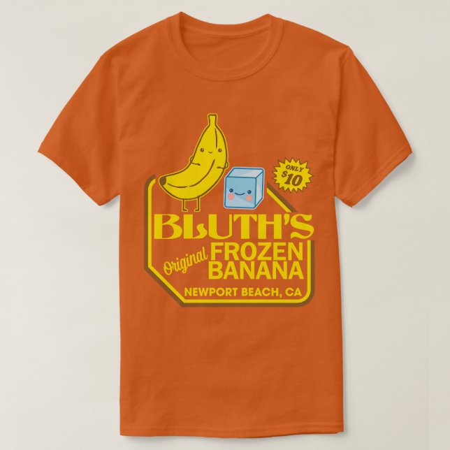 Camiseta Bluths Banana Stand (Frente do Design)