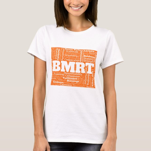 Camiseta BMRT T-Shirt Orange (Frente)