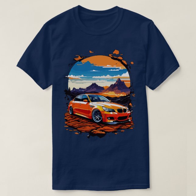 CAMISETA BMW E60 1 (Frente do Design)