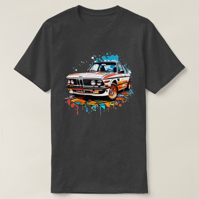 CAMISETA BMW E9 (Frente do Design)