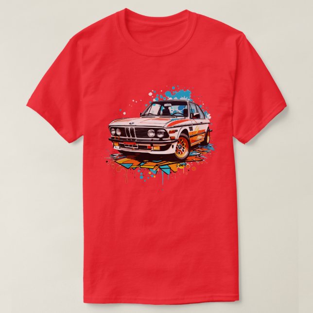 CAMISETA BMW E9 (Frente do Design)